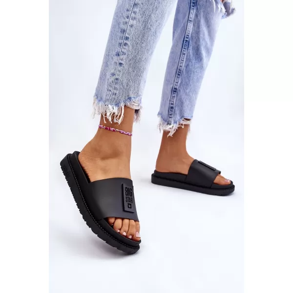  Damenhausschuhe BIG STAR LL274429 SCHWARZ Big Star Shoes 