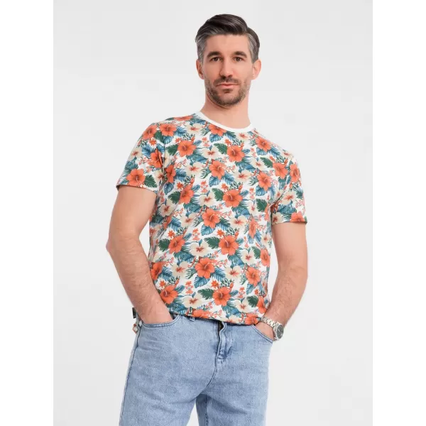  Hemd OMBRE OM-TSFP-0249 WEIß 