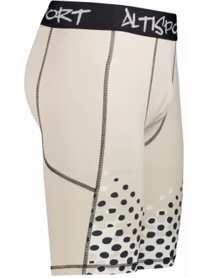 Männersport -Leggings über den Knien der Prämie ALTISPORT VOJ/ALM109LEG02 HELLBRAUN