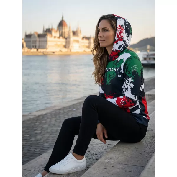  Funktionaler Sweatshirt -Prämie von Frauen ALTISPORT VOJ/ALW036HU/MI01 FLECKEN 