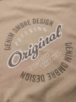 Hemd OMBRE OM-TSWT-0201 DUNKLER BEIGE