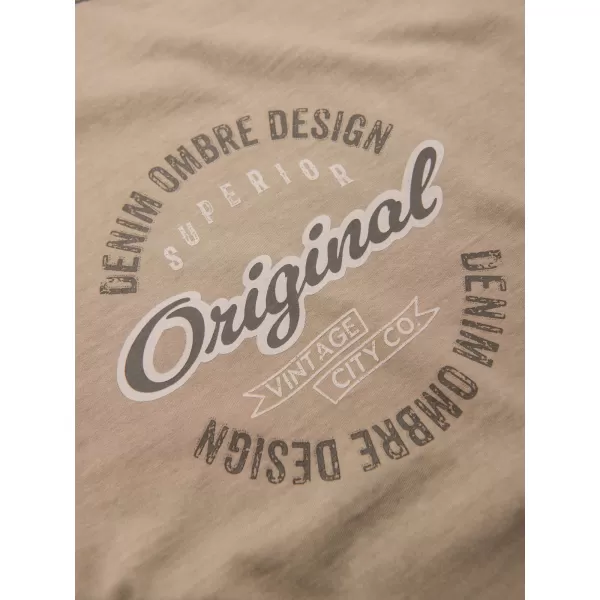  Hemd OMBRE OM-TSWT-0201 DUNKLER BEIGE 