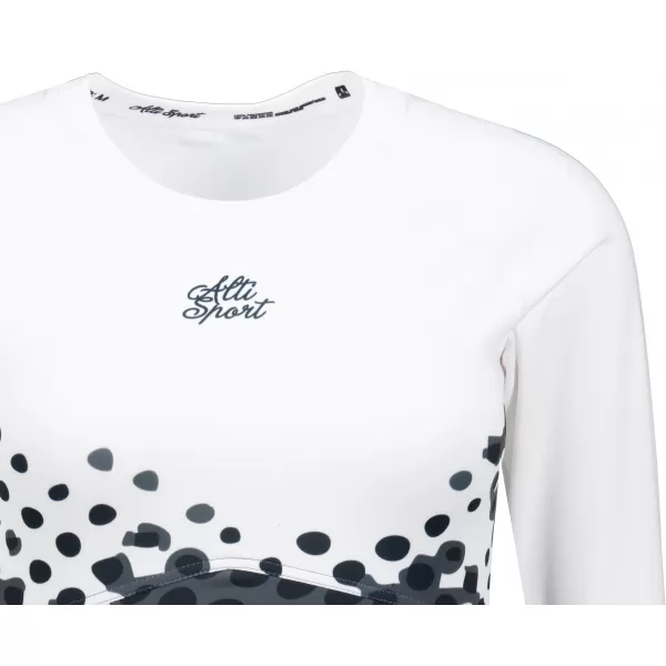  Funktionelle Erntedopie von Frauen ALTISPORT VOJ/ALW109TR04 WEIß -UND -SCHWARZ 