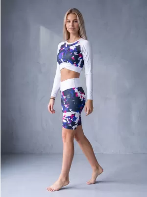Funktionelle Erntedopie von Frauen ALTISPORT VOJ/ALW110TR04 VIOLETT -WEIß