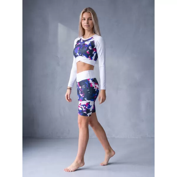  Funktionelle Erntedopie von Frauen ALTISPORT VOJ/ALW110TR04 VIOLETT -WEIß 