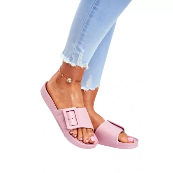  Elegante Damenhausschuhe BIG STAR FF274A389 ROSA Big Star Shoes 