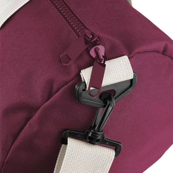  | BG 140 BURGUND/OFF WHITE BagBase 