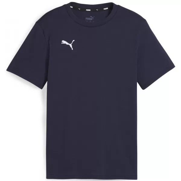  T -Shirt PUMA TEAMGOAL CASUALS TEE JR 658616_06 PUMA NAVY/PUMA WHITE 
