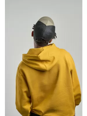 Kappe ATLANTIS | Zion KHAKI/SCHWARZ