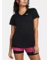 Damen-T-Shirt UNDER ARMOUR TECH SSV- SOLID 1384229-001 SCHWARZ