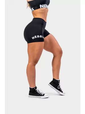 Klassische HERO-Shorts mit hoher Taille 582 BLACK Nebbia