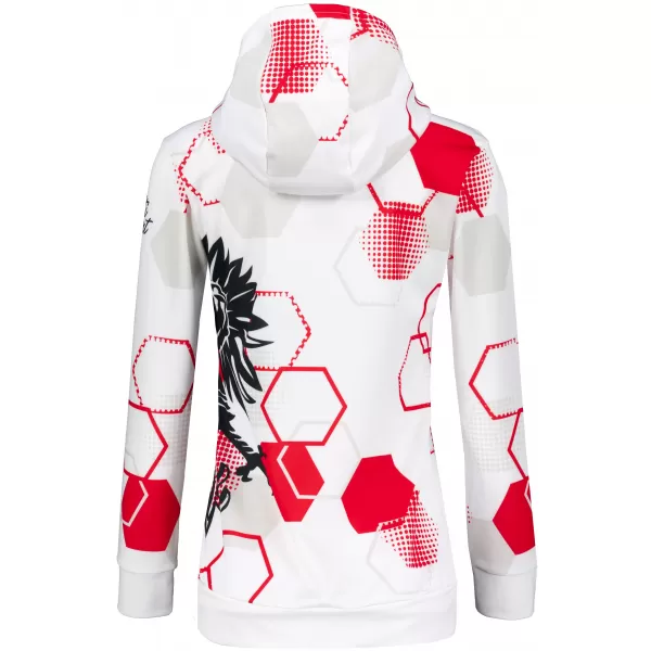 Funktionaler Sweatshirt -Prämie von Frauen ALTISPORT VOJ/ALW036PL/MI01 HEXA-WH 