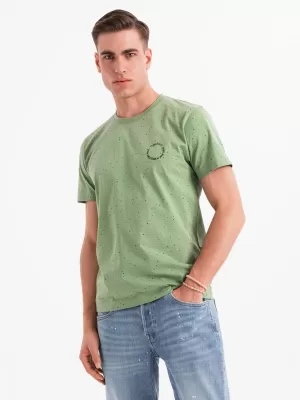 Hemd OMBRE OM-TSFP-0186 GRÜN