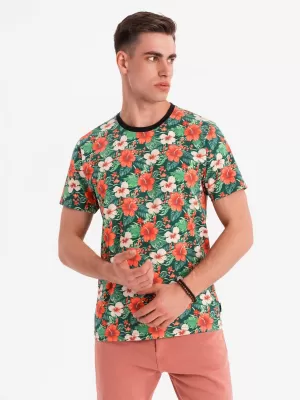 Hemd OMBRE OM-TSFP-0249 SCHWARZ