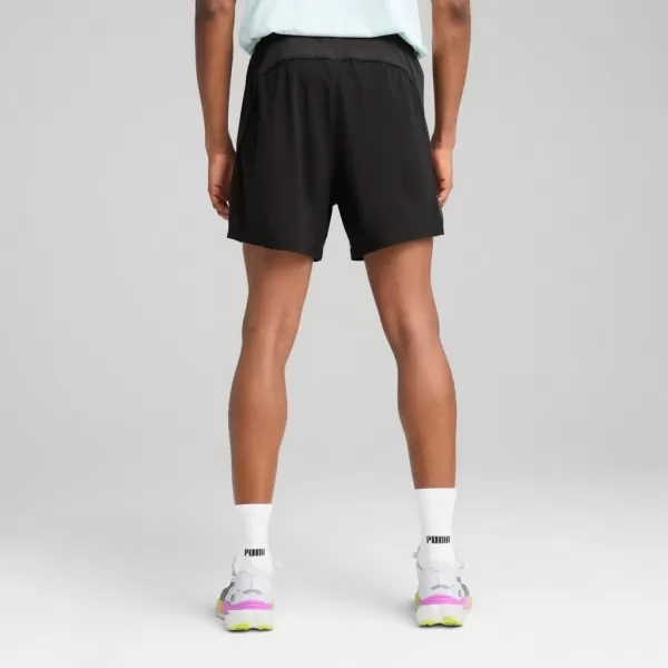  Shorts PUMA M RUN VELOCITY 5 SHORT 526610-01 SCHWARZ 