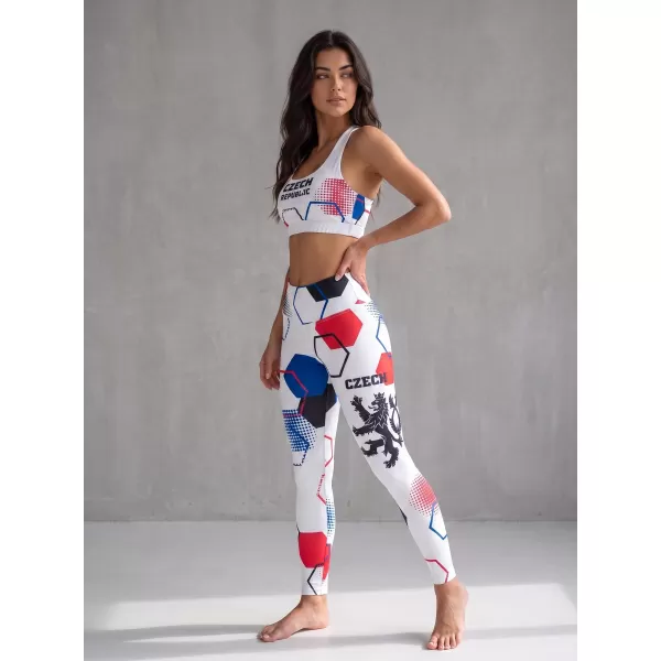  Frauenfunktional Sport Bra Premium ALTISPORT VOJ/ALW036POD01 HEXA WEIß 