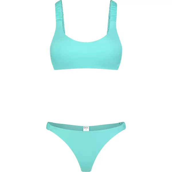  Frauenbikini - unterer Teil NORDBLANC NBSSS8239 TÜRKIS 
