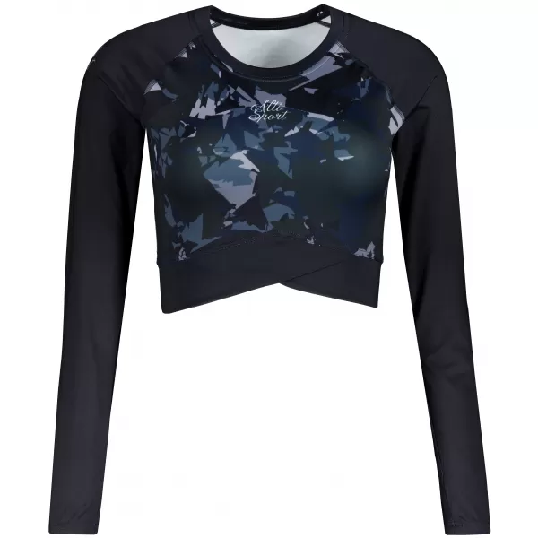  Funktionelle Erntedopie von Frauen ALTISPORT VOJ/ALW110TR04 SCHWARZ 