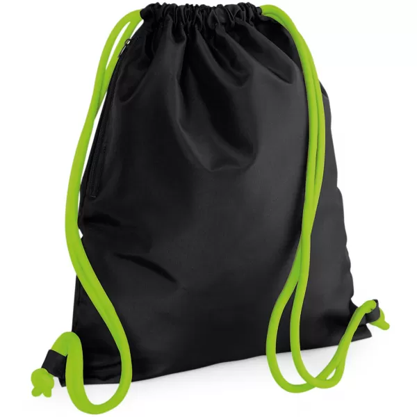  | BG 110 SCHWARZ/LIME GRÜN BagBase 