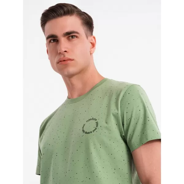  Hemd OMBRE OM-TSFP-0186 GRÜN 