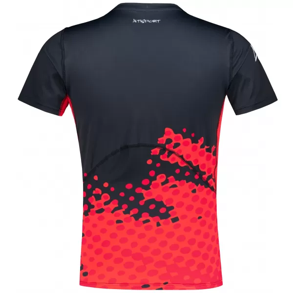  Funktionelle Kompression von Männern t -Shirt Premium ALTISPORT VOJ/ALM109TR04 ROT/SCHWARZ 