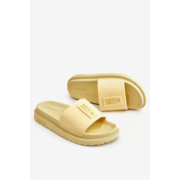  Damenhausschuhe BIG STAR JJ274A305 GELB Big Star Shoes 