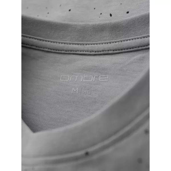  Hemd OMBRE OM-TSFP-0186 HELLGRAU 