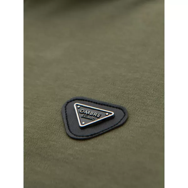  Herren t -Shirt OMBRE OM-POSS-0148 OLIVE 