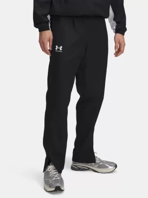 Sporthose für Herren UNDER ARMOUR RIVAL WVN WINDBREAKER PN 1390150-001 SCHWARZ