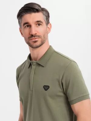 Herren t -Shirt OMBRE OM-POSS-0148 OLIVE