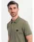 Herren t -Shirt OMBRE OM-POSS-0148 OLIVE