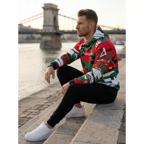  Funktionaler Sweatshirt -Premium von Männern ALTISPORT VOJ/ALM036HU/MI01 HU 