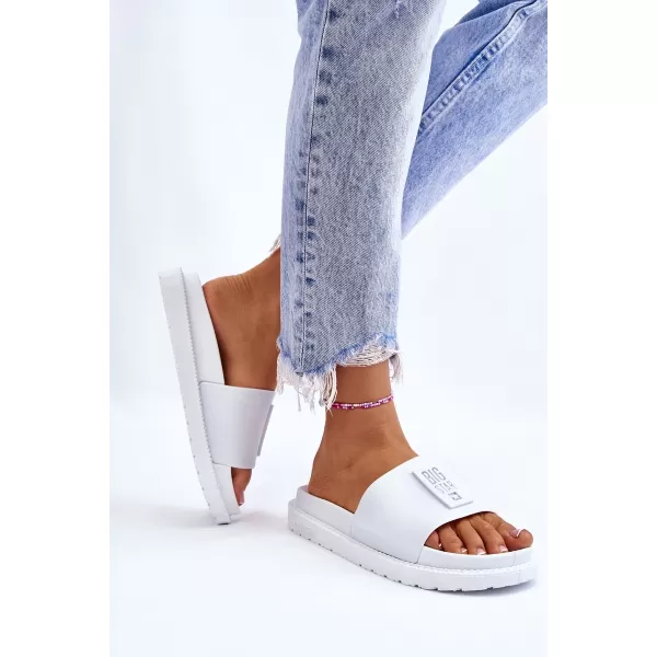  Damenhausschuhe BIG STAR LL274428 WEISS Big Star Shoes 