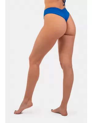 Brasilianischer Bikini-Badeanzug Classic 454 BLAU Nebbia