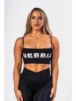 Bandeau-BH BACK CHECK 612 BLACK Nebbia