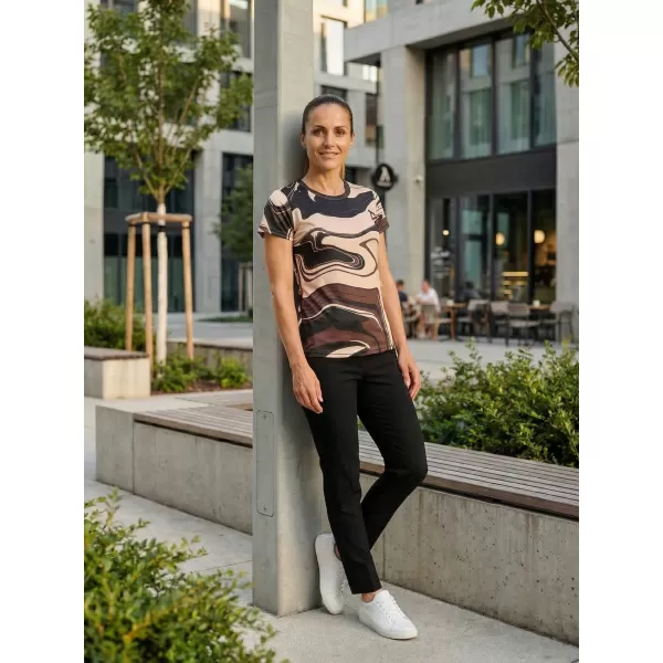  Hochwertiges Funktions-T-Shirt für Damen ALTISPORT VOJ/ALW099TR01 BRAUN 