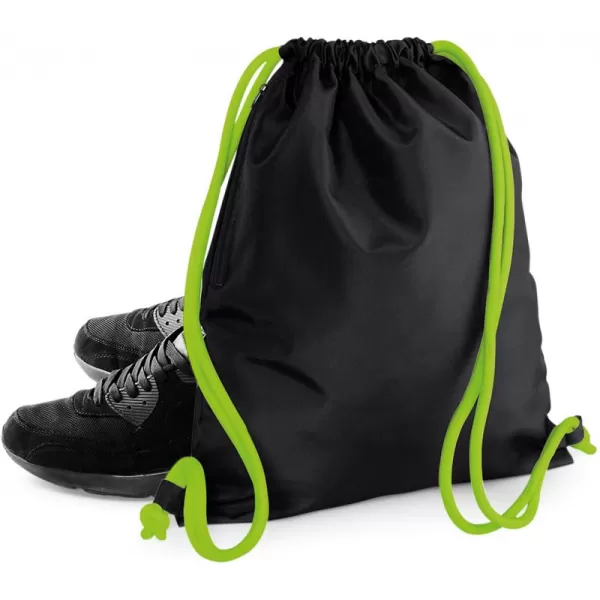  | BG 110 SCHWARZ/LIME GRÜN BagBase 