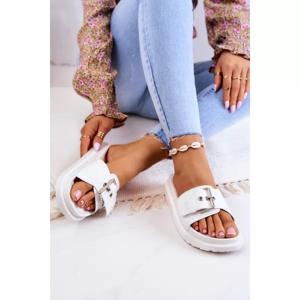  Damenmode-Hausschuhe BIG STAR JJ274A309 WEISS Big Star Shoes 