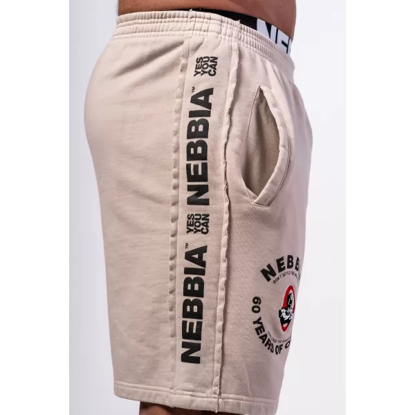  Gewaschene Trainingsshorts LEGEND 786 HELLGRAU Nebbia 