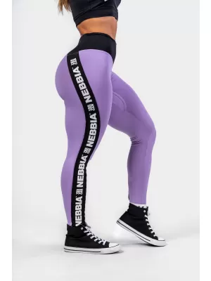 Leggings mit hoher Taille ICONIC 209 LILA Nebbia