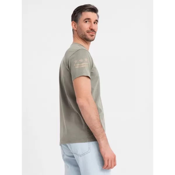  Hemd OMBRE OM-TSWT-0202 LICHT OLIVE 