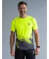 Funktionelle Kompression von Männern t -Shirt Premium ALTISPORT VOJ/ALM109TR04 FLUO GELB