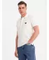 Herren t -Shirt OMBRE OM-POSS-0148 WEIß