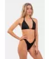 Klassischer Triangel-Bikini – Top 450 BLACK Nebbia
