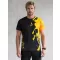 Männer funktionaler T -Shirt Premium ALTISPORT VOJ/ALM112TR01 SCHWARZFLUO ORANGE
