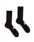 Crew-Socken „EXTRA MILE“ 103 SCHWARZ Nebbia