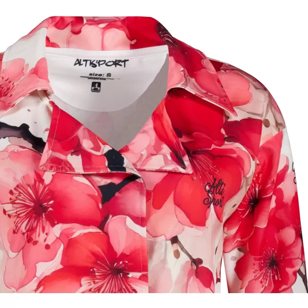  Frauenjacke Premium ALTISPORT VOJ/ALW102MI05 ROSA/WEIß 