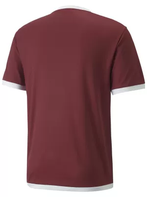 Hemd PUMA TEAMLIGA JERSEY 704917_09 CORDOVAN/ CORDOVAN/PUMA WEIß