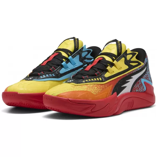  Stiefel PUMA SCOOT ZEROS II CAUTION 310843_01 RICKIE ORANGE/SPEED ​​YELLOW 
