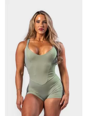 Shaping-Fitness-Overall STRONG BEAUTY 427 HELLGRÜN Nebbia
